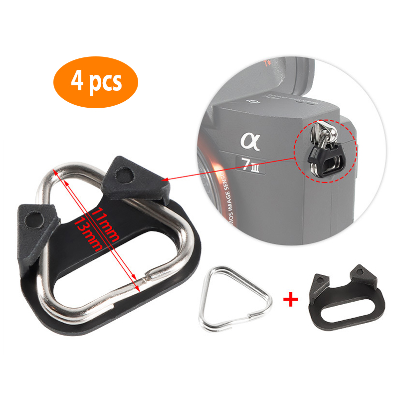 Macro Photography Lighting Kit - 4 Stuks Riem Haak Camera Schouderriem