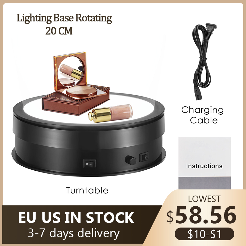 Photography Lighting For Jewelry - 20 Cm Verlichting Base 360 Graden
