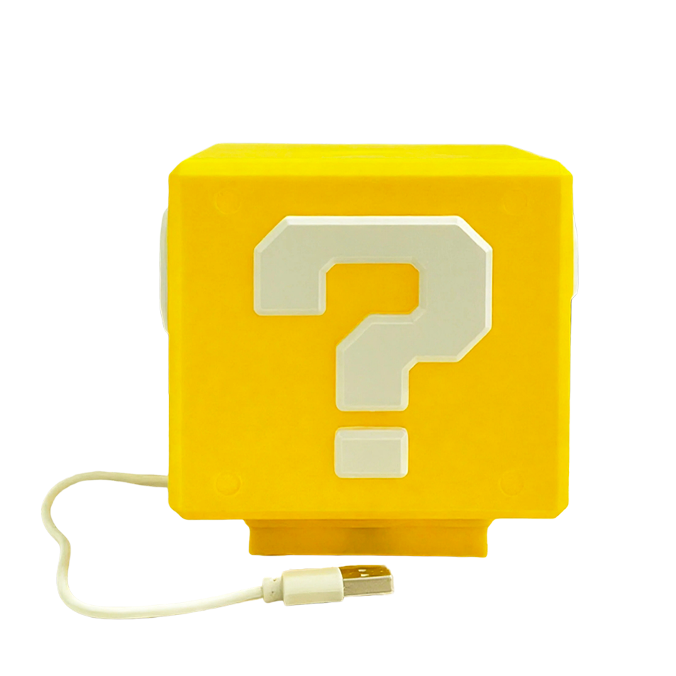 Photography Lighting Game - 2026 Question Block Lamp met geluidseffecten,