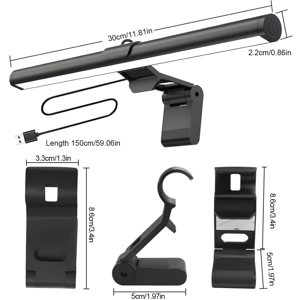 Photography Lighting Game - Desktop PC-monitor Scherm Hangende lichtbalk RGB-sfeerverlichting