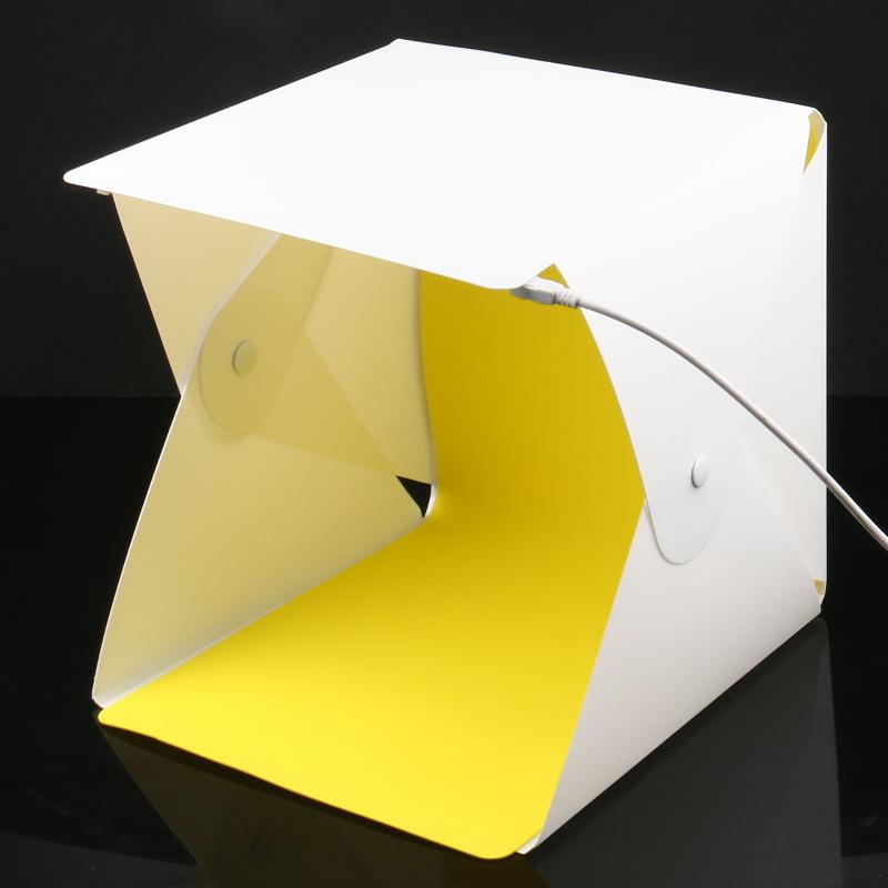 Photography Lighting Setup - Draagbare LED Fotostudio Lichtbox Opvouwbare Fotografie