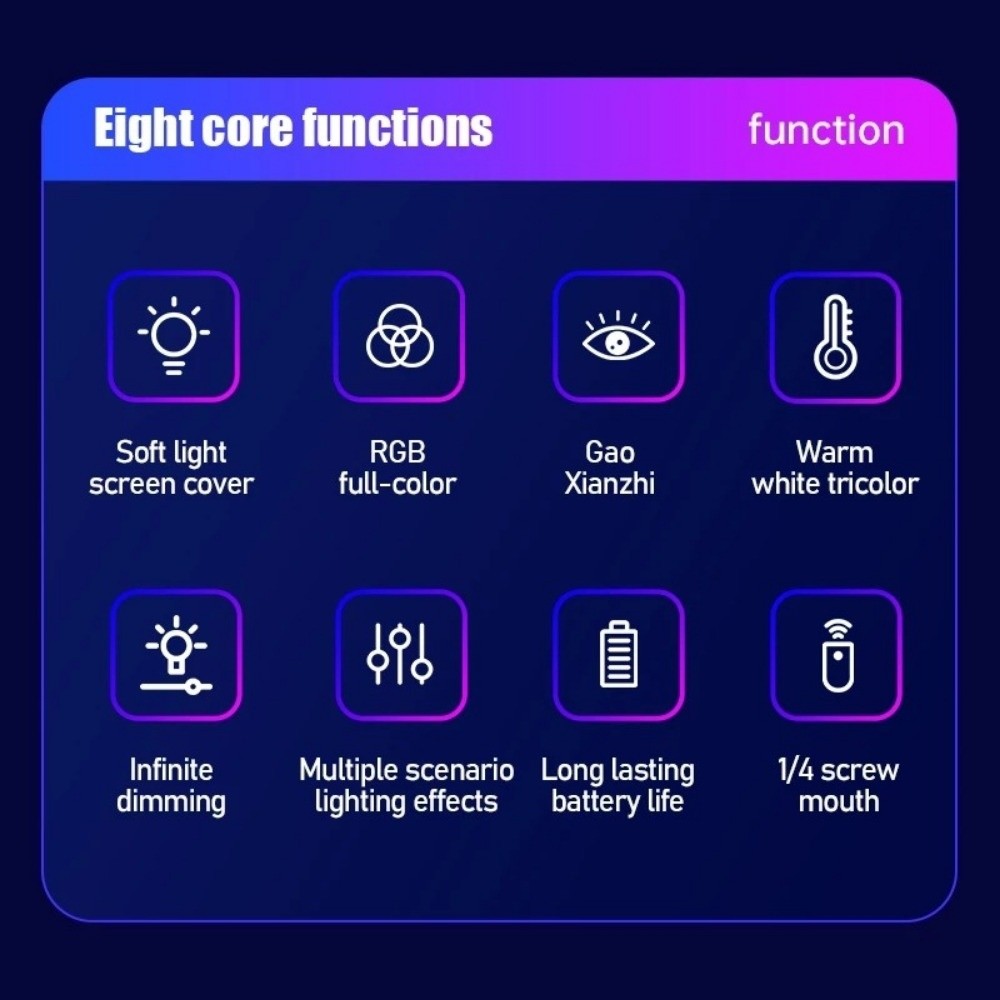 Photography Lighting For Studio - Handheld LED RGB Light Stick Kleurrijke