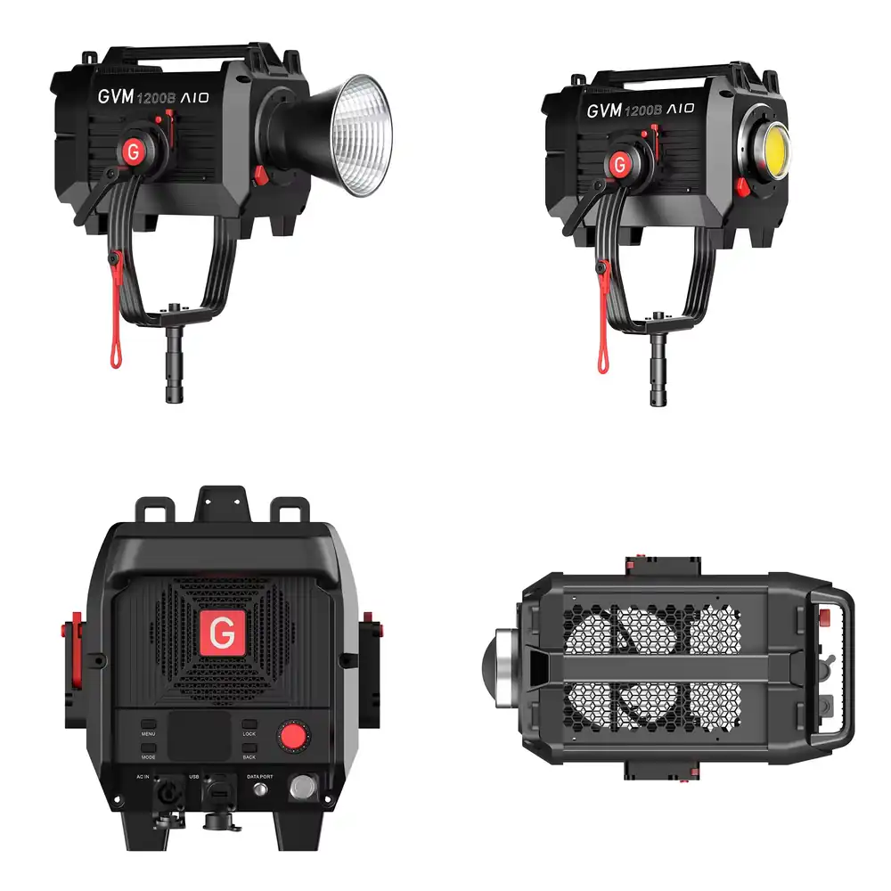 Photography Lighting For Studio - GVM SD1200B AIO 1200W Fotografie COB