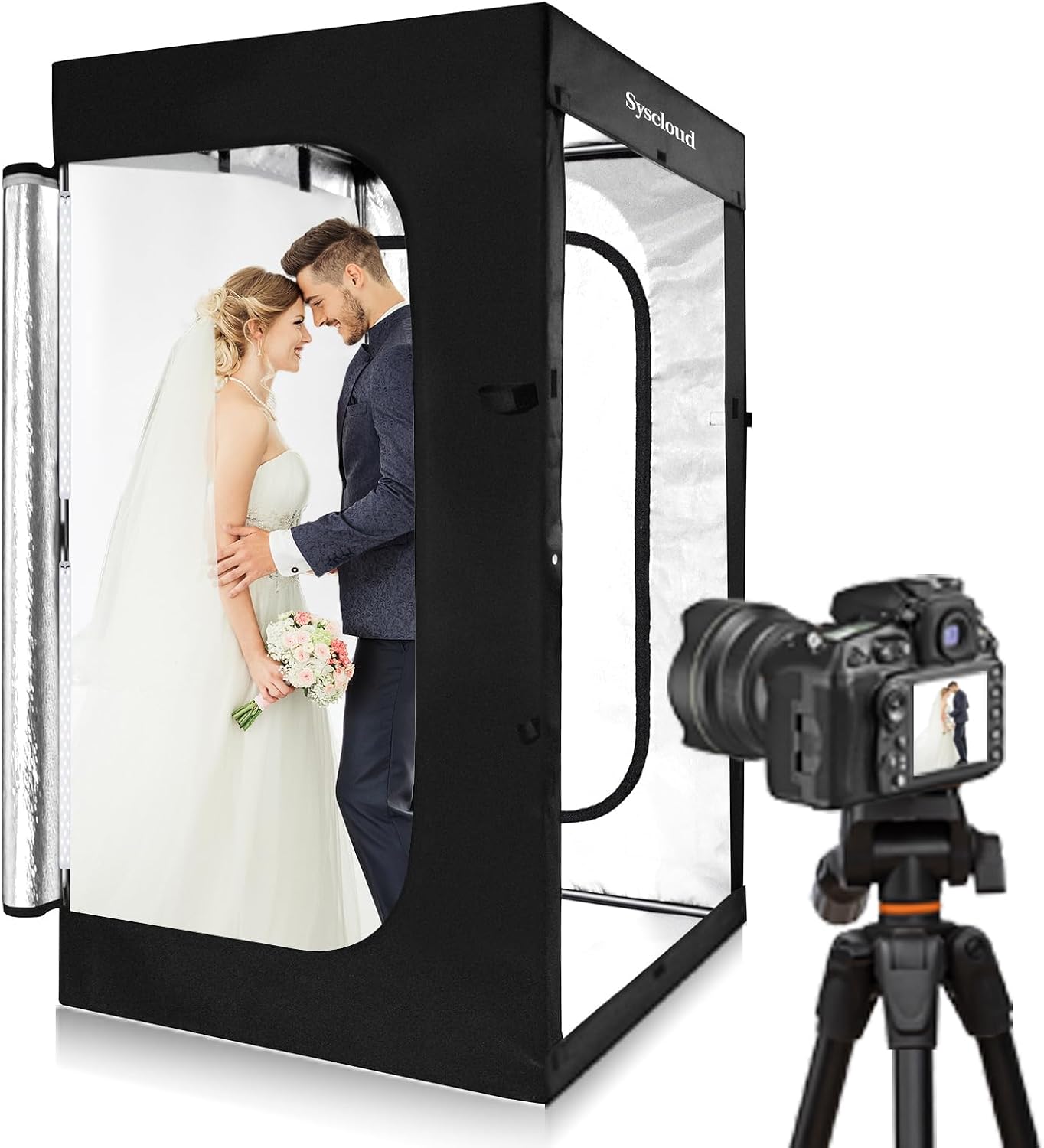 Photography Led Lighting Kit - Dimbare LED-fotostudiolichttent, 47x39x78 inch, professionele opnamekit