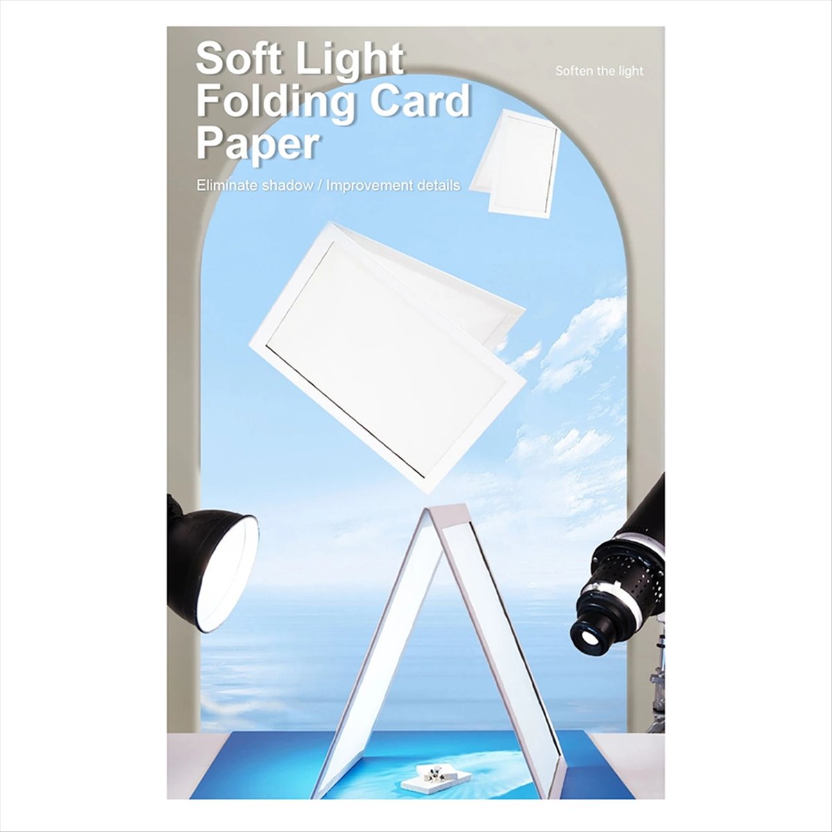 Jewelry Photography Lighting Kit - AU47-Vouwbare Fotografie Diffuser SoftBox Multifunctioneel Zacht
