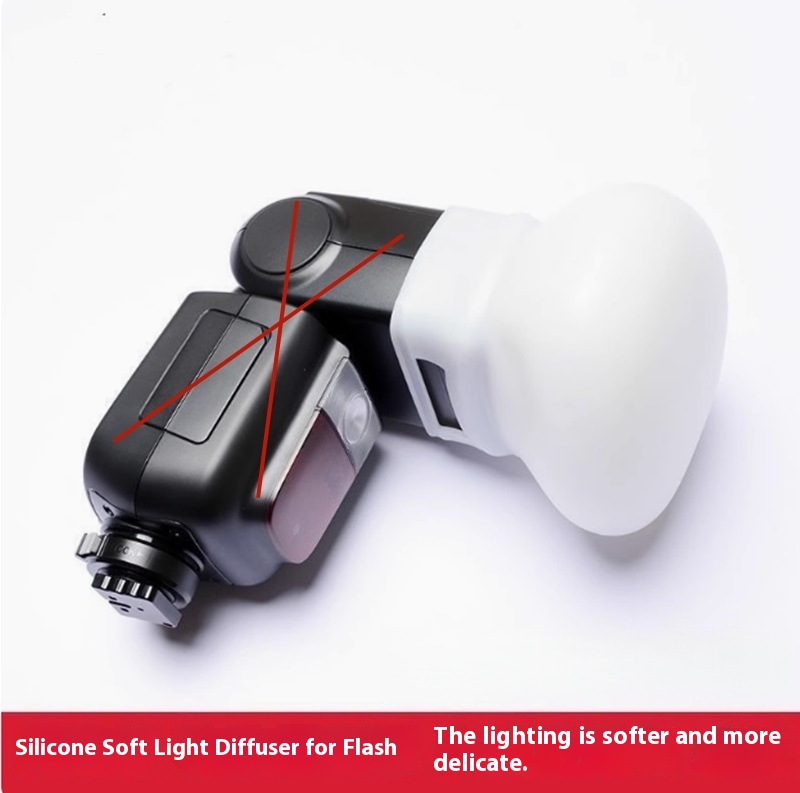 Godox Speedlite Flash - 1 stks Diffuser Bounce Dome Zachte