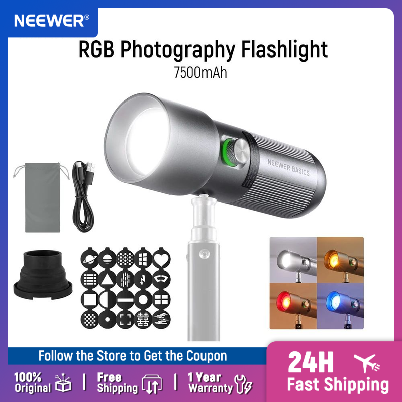 Photography Lighting Basics - NEEWER BASICS FL10 LED Fotografieflitser met