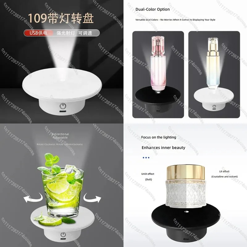 10,9 cm Elektrische Draaitafel - Photography Lighting For Jewelry recensie en prijs