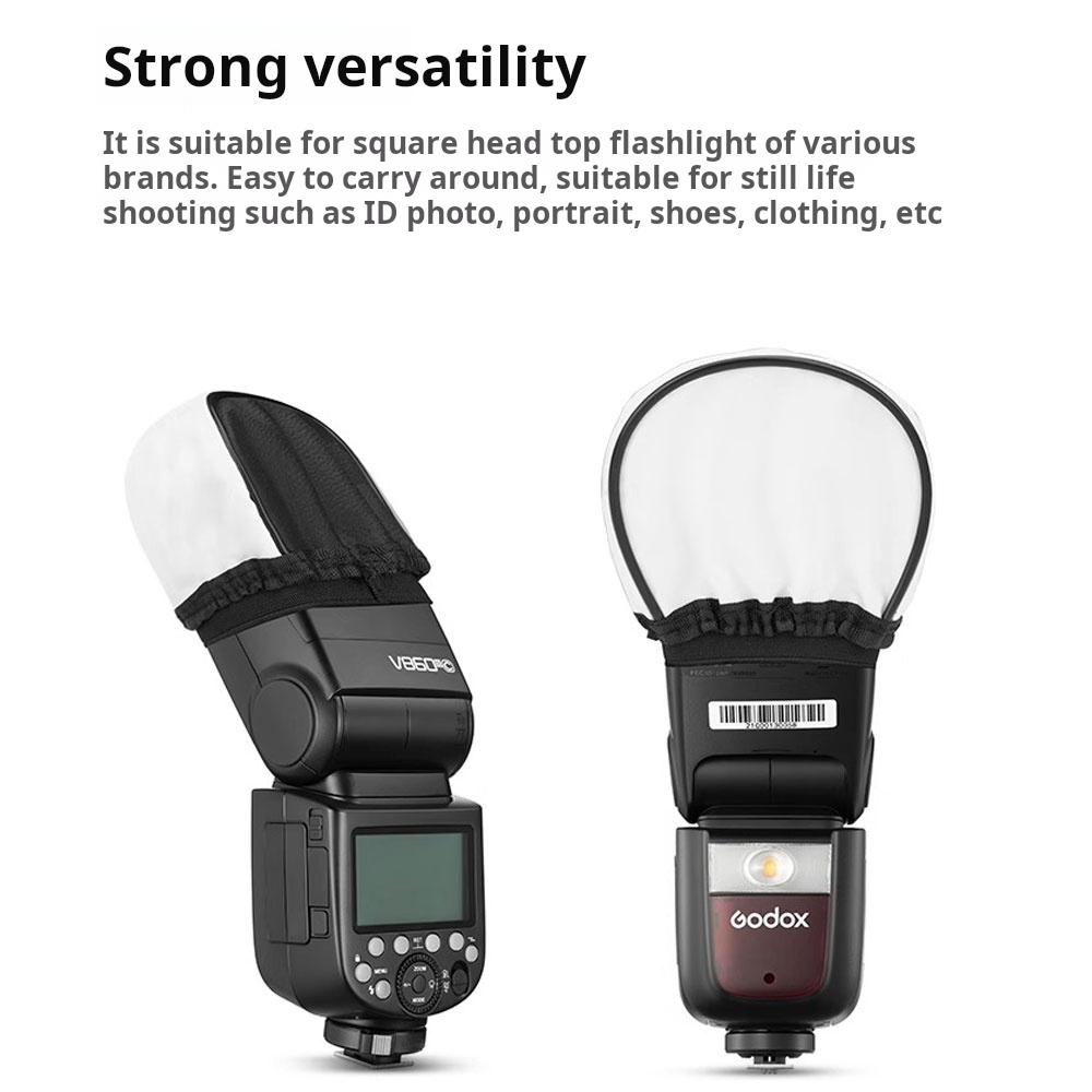 Universele Camera Flash Bounce - Godox Speedlite Flash recensie en prijs