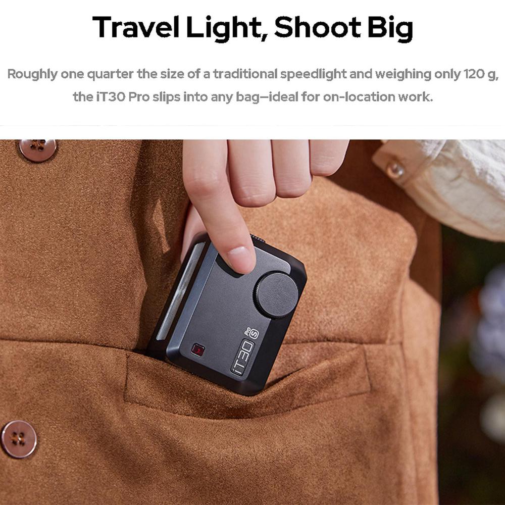 Godox iT30Pro draagbare camera - Godox Speedlite Flash recensie en prijs