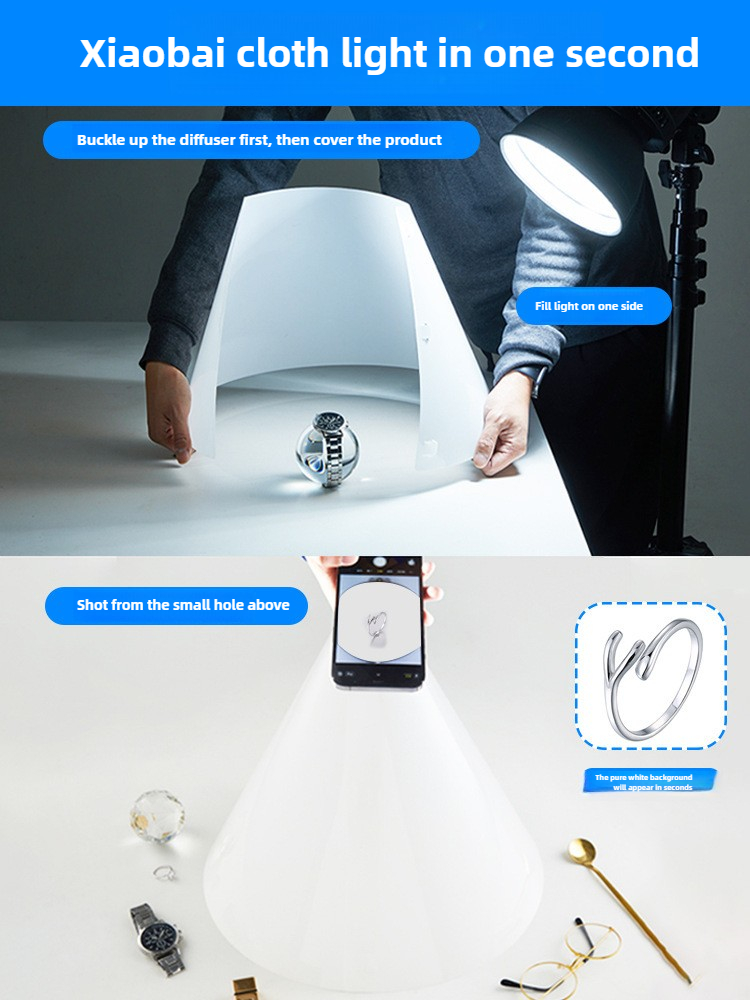 Lichtkegel flitsdiffusor voor  - Photography Lighting For Jewelry recensie en prijs