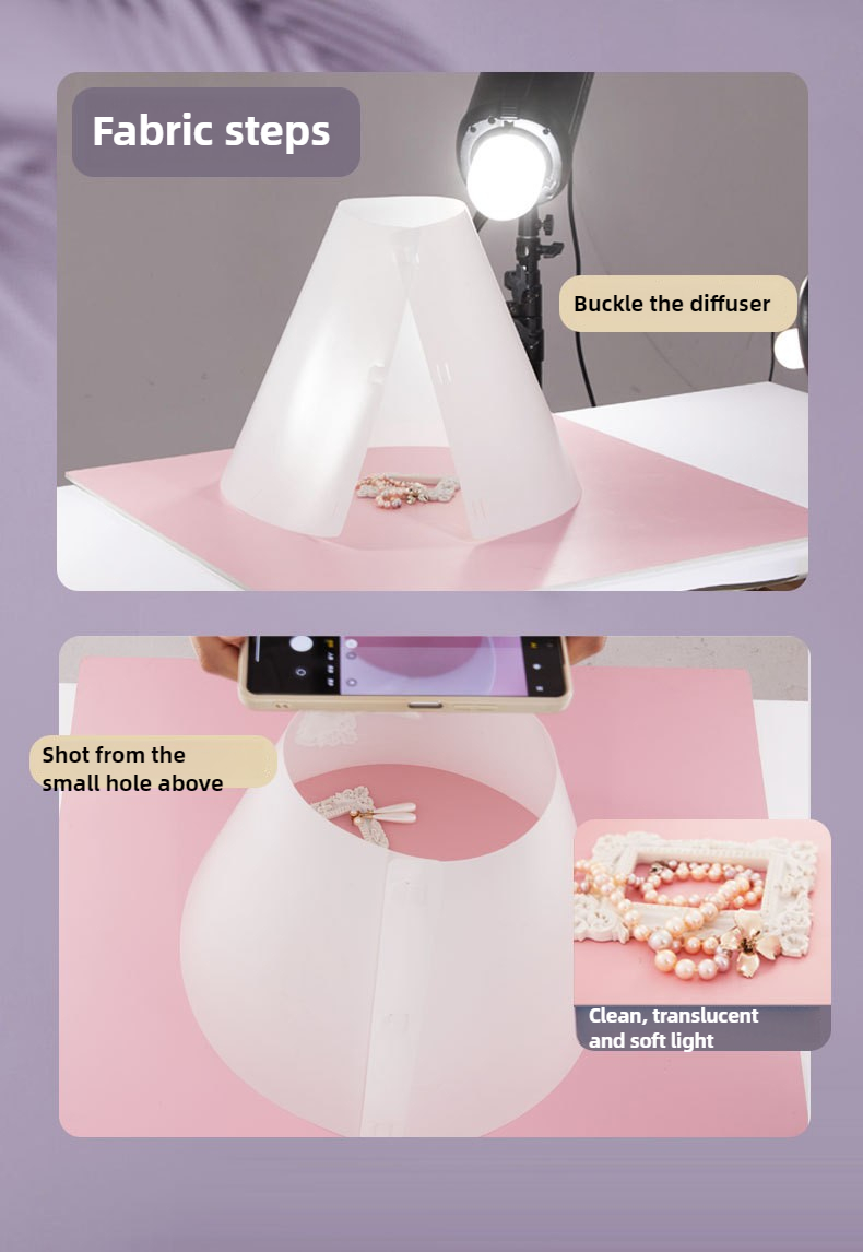 Lichtkegel flitsdiffusor voor  - Photography Lighting For Jewelry recensie en prijs