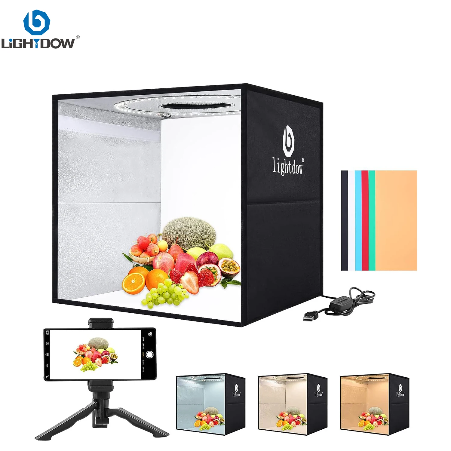 Lightdow Fotostudio Light Box  - Macro Photography Lighting Kit recensie en prijs