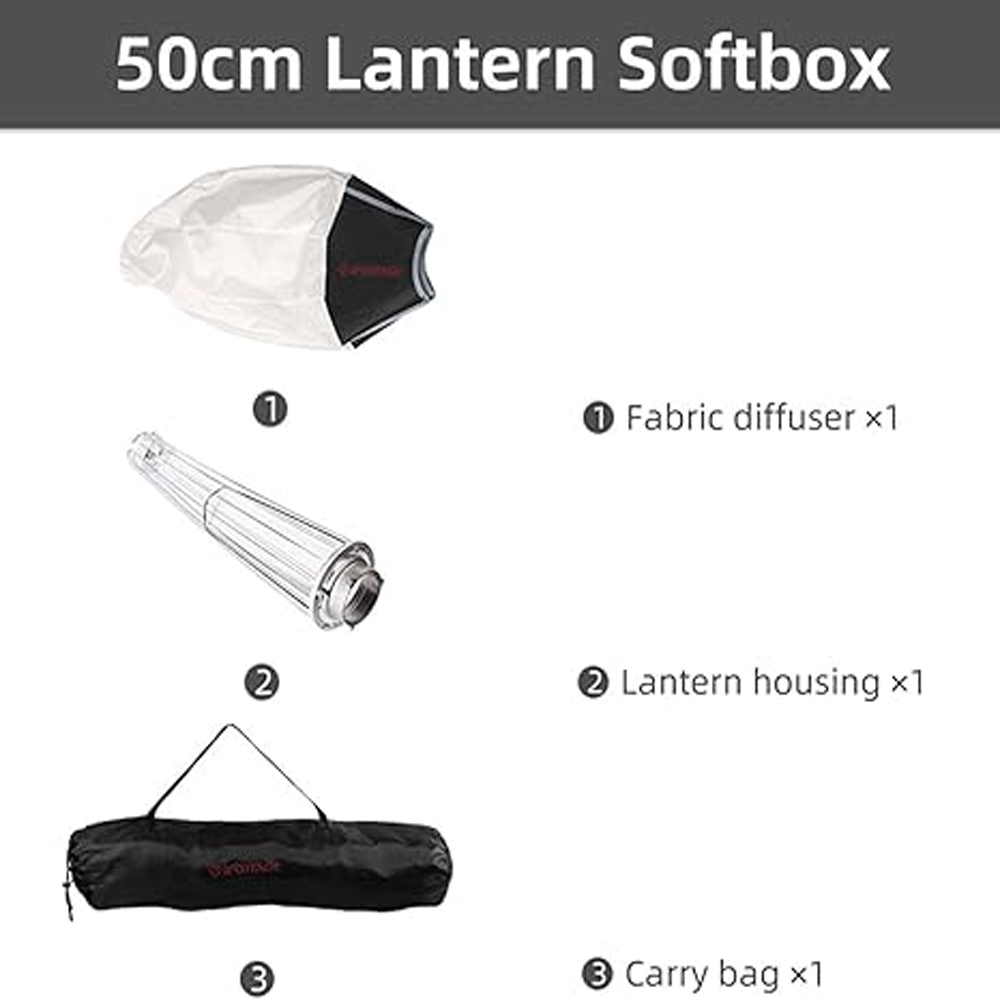 Ifootage 65X65Cm Lantaarn Soft - Barn Door Modifier recensie en prijs