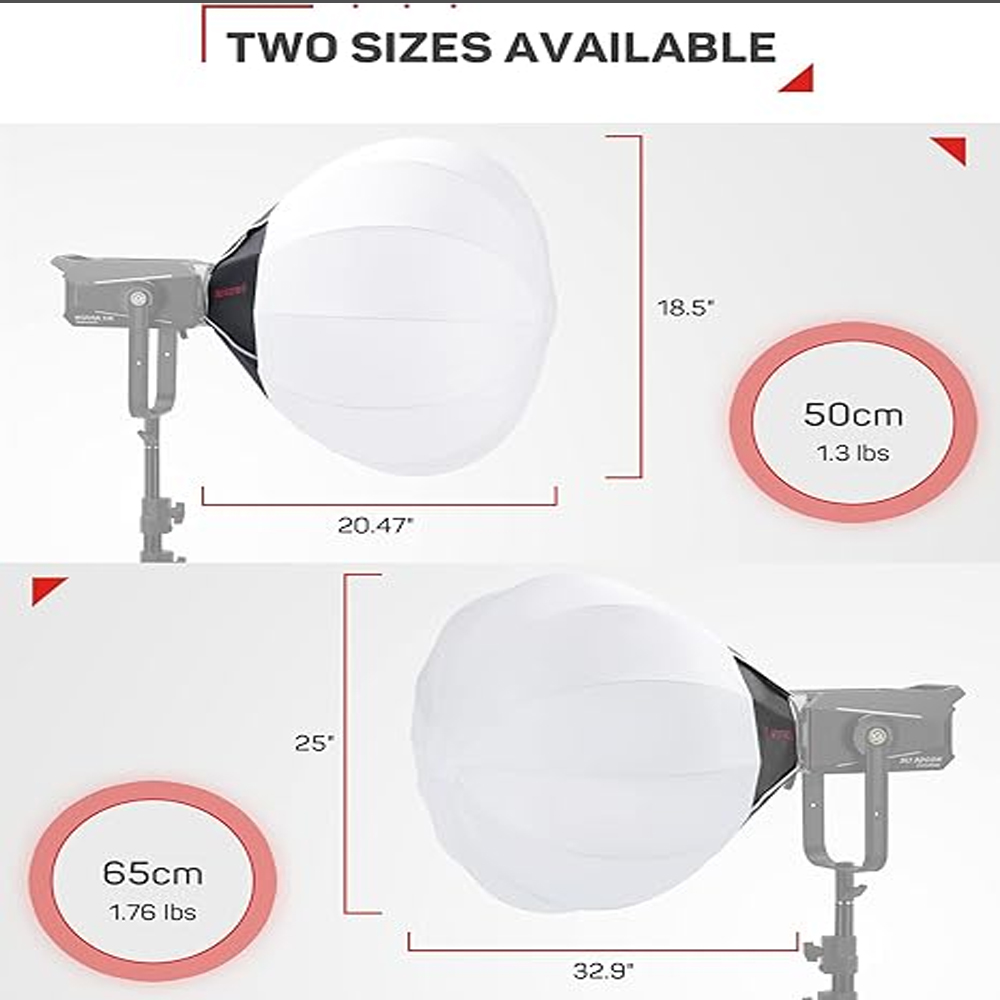 Ifootage 65X65Cm Lantaarn Soft - Barn Door Modifier recensie en prijs