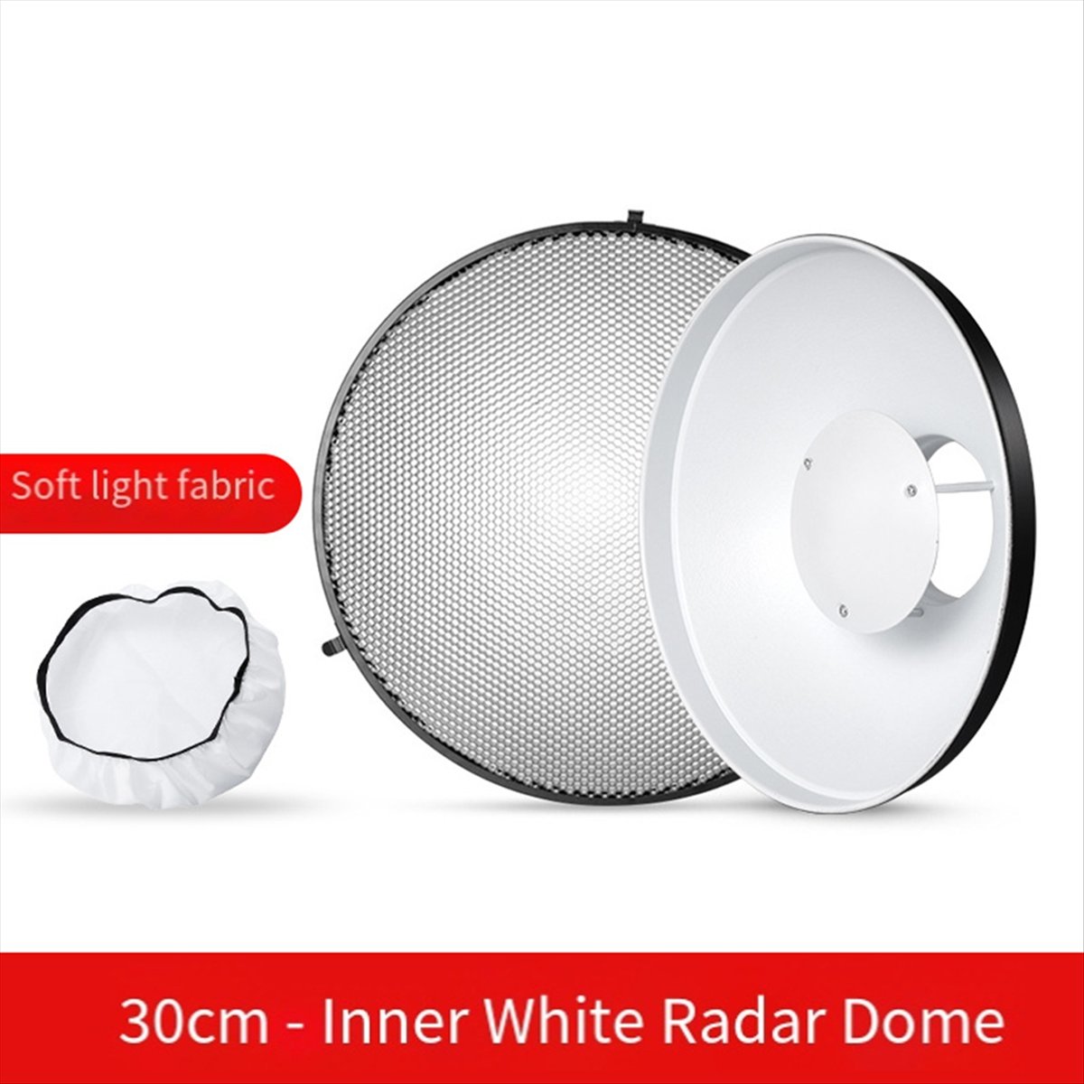 N05R 30cm Beauty Dish Reflecto - Photography Lighting Grid recensie en prijs