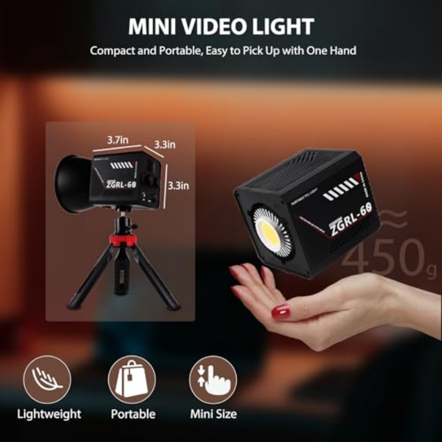 60W COB LED-videolamp Handheld - Photography Lighting For Studio recensie en prijs
