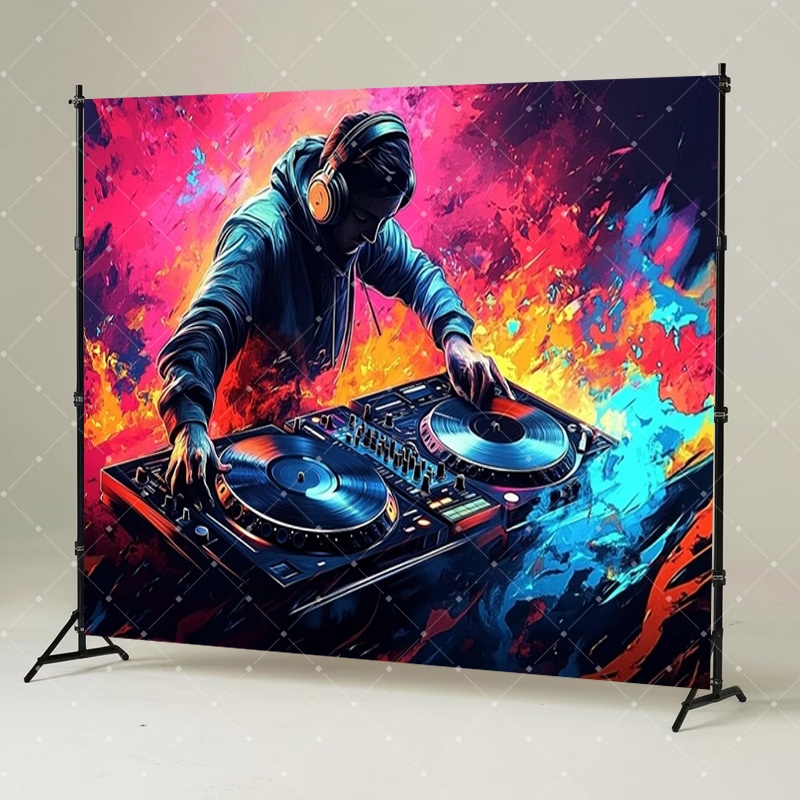 Hip Hop Muziek DJ Party Decora - Photography Lighting For Studio recensie en prijs