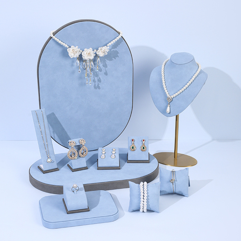 Lichtblauwe microvezel sierade - Photography Lighting For Jewelry recensie en prijs