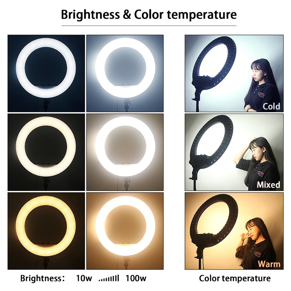 Fusitu FT-54 LED-ringlicht Dim - Photography Umbrella Lighting Kit recensie en prijs