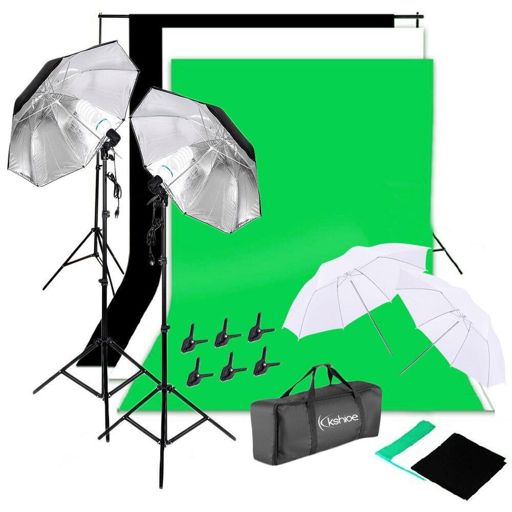 Fotostudio Fotografie Verlicht - Photography Umbrella Lighting Kit recensie en prijs
